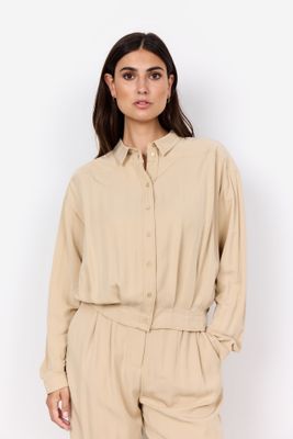 Soya Concept Jacketblouse Bomber Viscose / 41019 8008 SAND