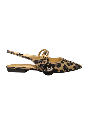 La Strada Slingback Knitted / 2401666 Beige Leopard