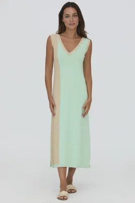 WNT Dress Lurex / W125025 Mintygold