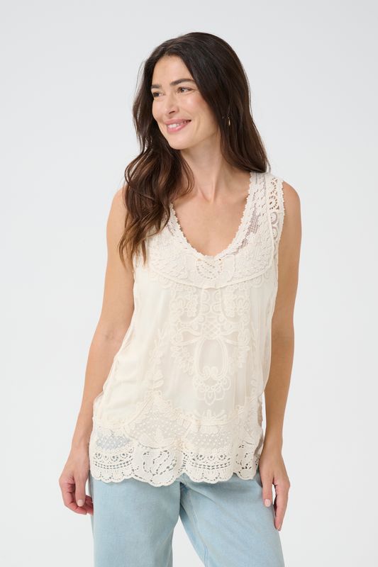Cream Top Lace / 10613441 Eggnog
