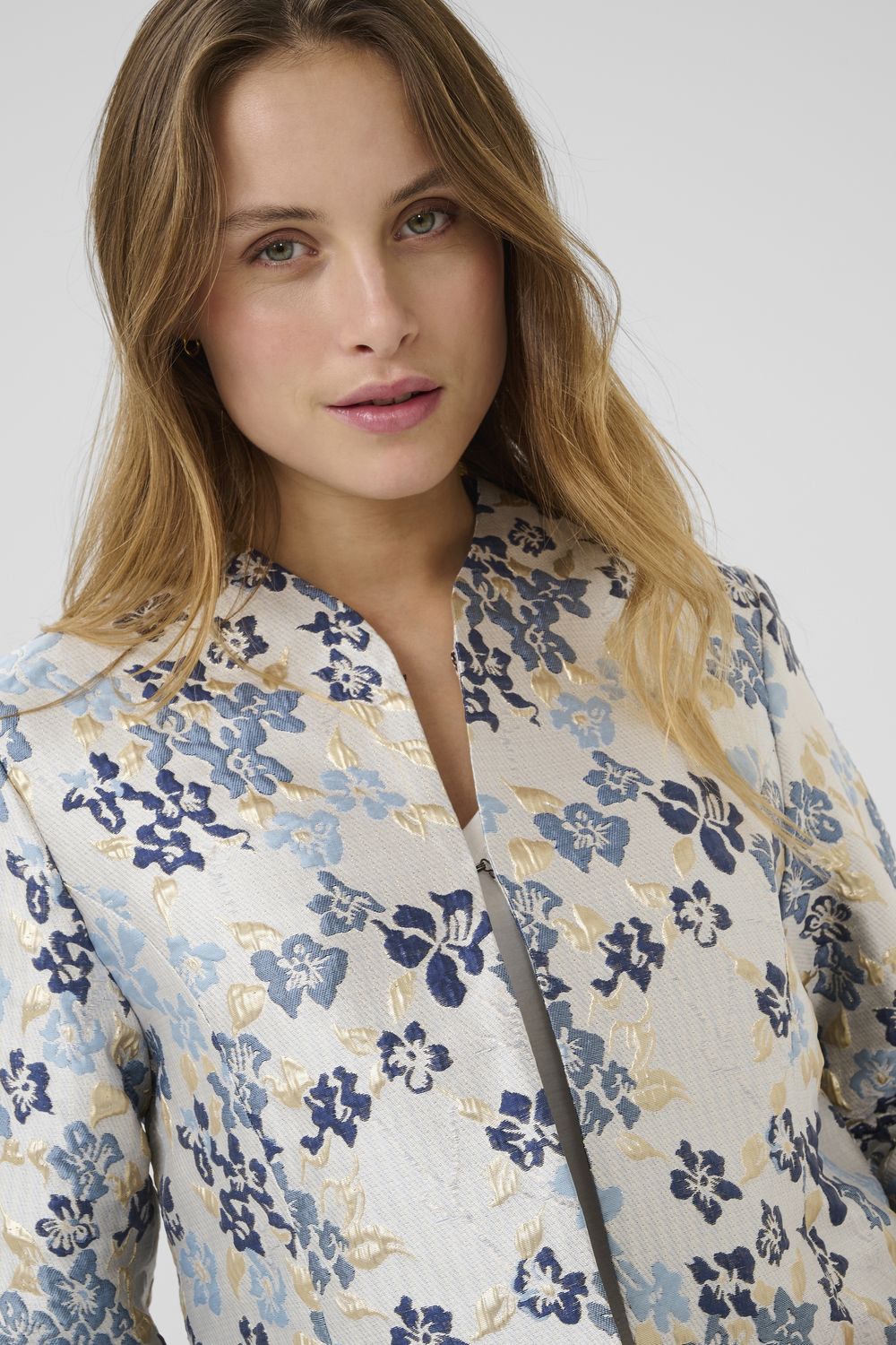 Culture DK Jacket Jaquard / 50111910 Dress Blues