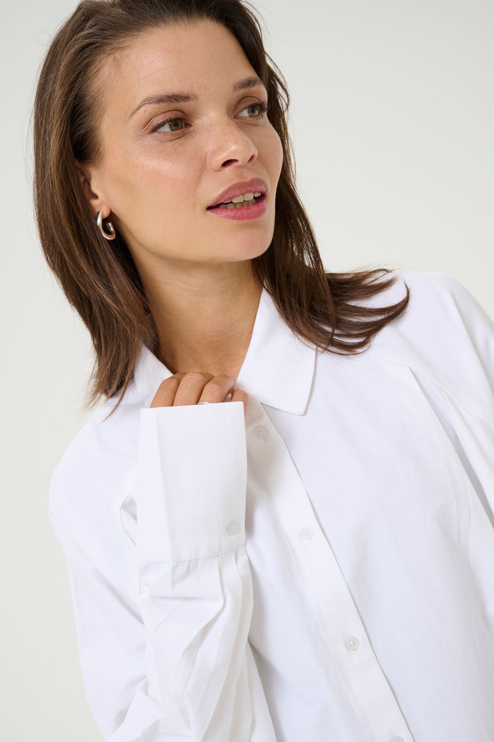 Kaffe Blouse Cottonmix / 10509632 Optical White