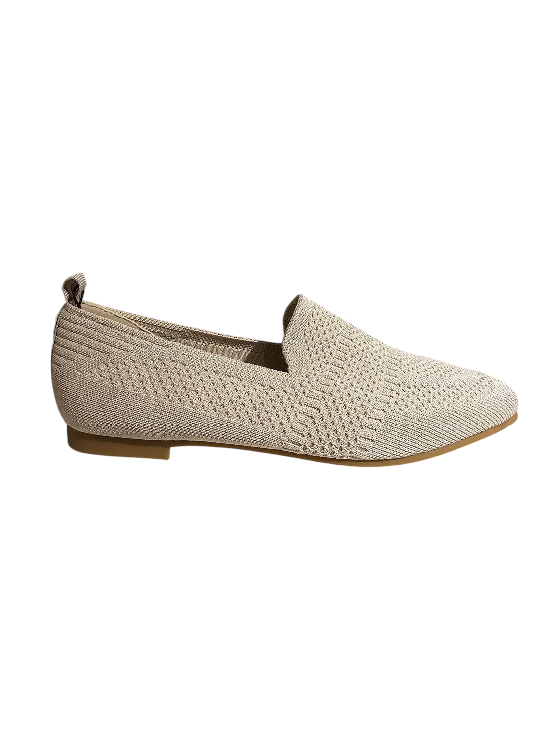 La Strada Loafer Knitted Lurex/ 2131884/4522 Silversand