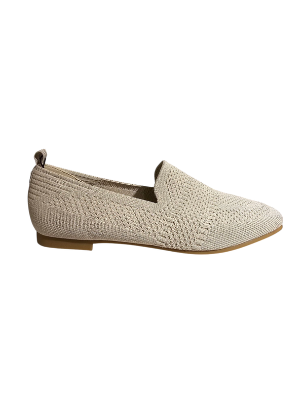 La Strada Loafer Knitted Lurex/ 2131884/4522 Silversand