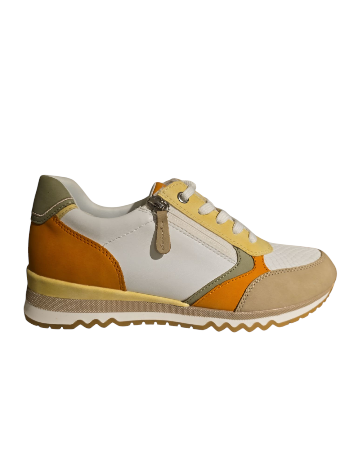 Marco Tozzi Sneaker / 2-23730-44 WHITE/PEACH C.