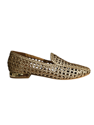 Gioseppo Loafer Leather / 75442 Platinum Gold