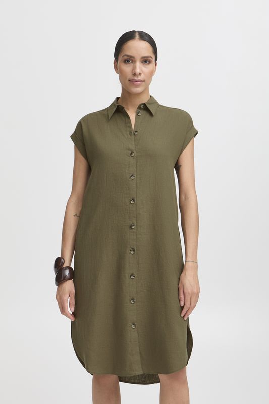 B.Young Dress Linenmix / 20814553 Kalamata