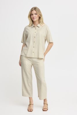 Fransa Blouse / 20616092 Birch Melange
