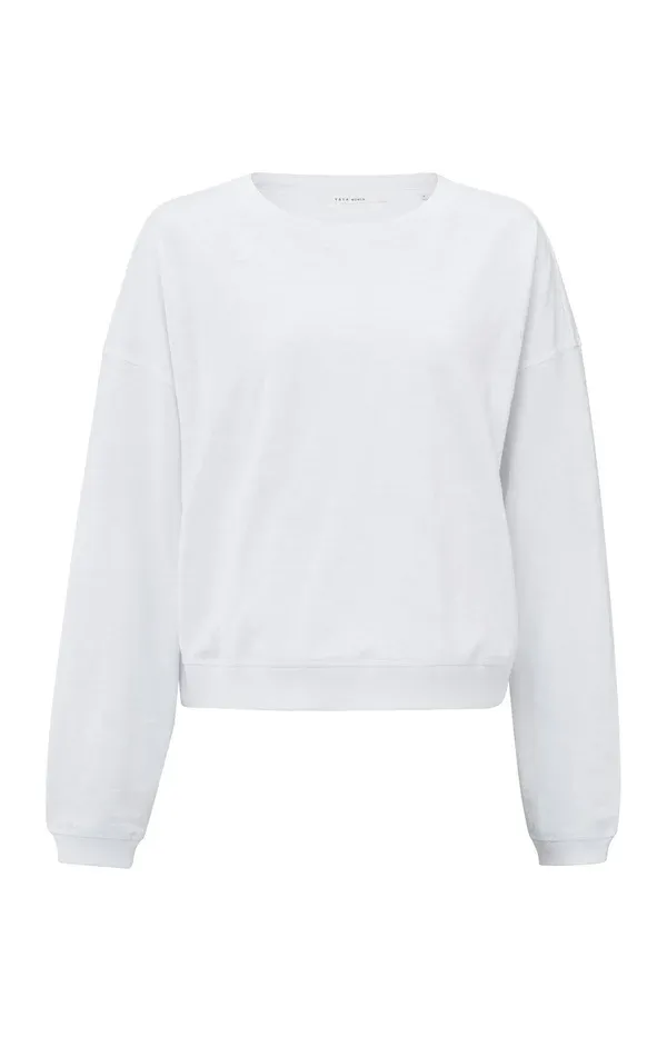 YAYA Sweater Oversized / 01-109065-504 PURE WHITE