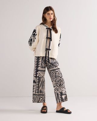 Summum Woman Blousejacket Boho/ 1s1222-12207 Ivory