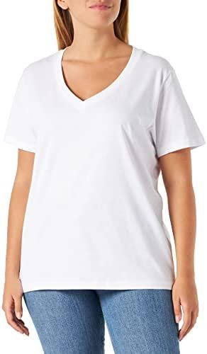 Soya Concept Tee Basic v-Neck / 25690 1000 WHITE