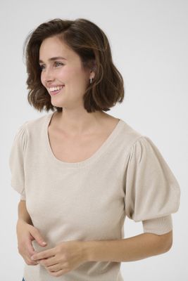 Kaffe Top Lurexsparkle / 10508636 Feather Gray