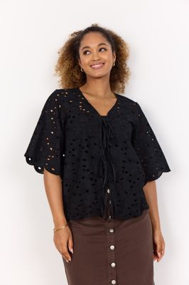Soya Concept Topblouse Cotton / 41242 9999 BLACK