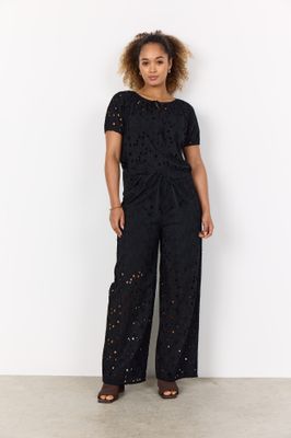 Soya concept Pants Cotton / 41243 9999 BLACK