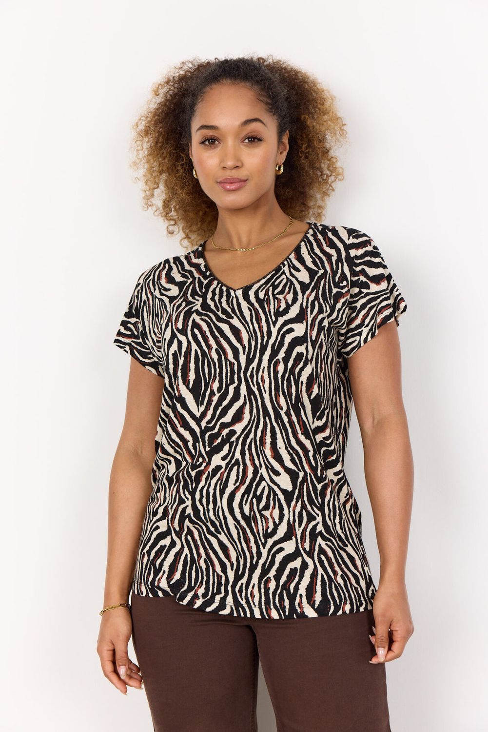 Soya Concept Shirt / 27006 9999C BLACK COMBI