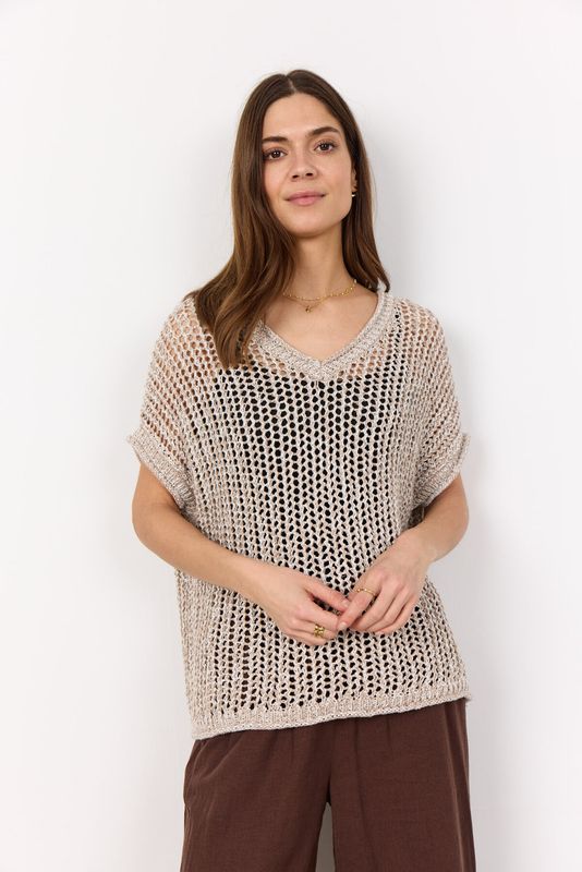 Soya Concept Spencer Knitted / 33637 91620 CREAM MELANGE