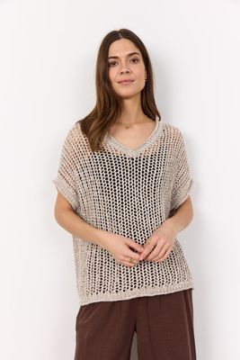 Soya Concept Spencer Knitted / 33637 91620 CREAM MELANGE