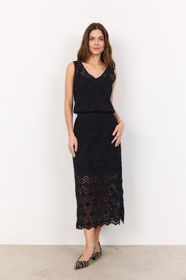 Soya Concept Skirt Crafted/ 27078 9999 BLACK