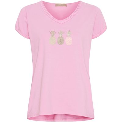 Martha Du Chateau Tee Pineapple/ 22031 Pink
