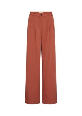 Soya Concept Pants Wide Leg  Viscose/ 41132 4840 RUSTY