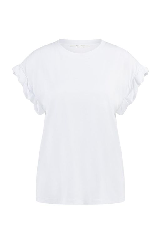 YAYA Tee Soft Lyocell/ 01-719069-505 PURE WHITE