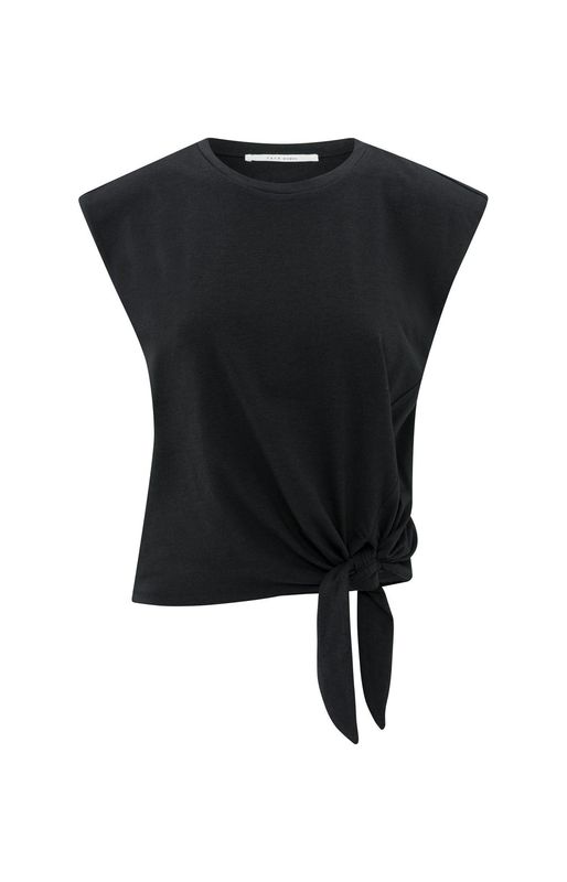 YAYA Top Knot Lyocell mix/ 01-709278-505 WASHED BLACK