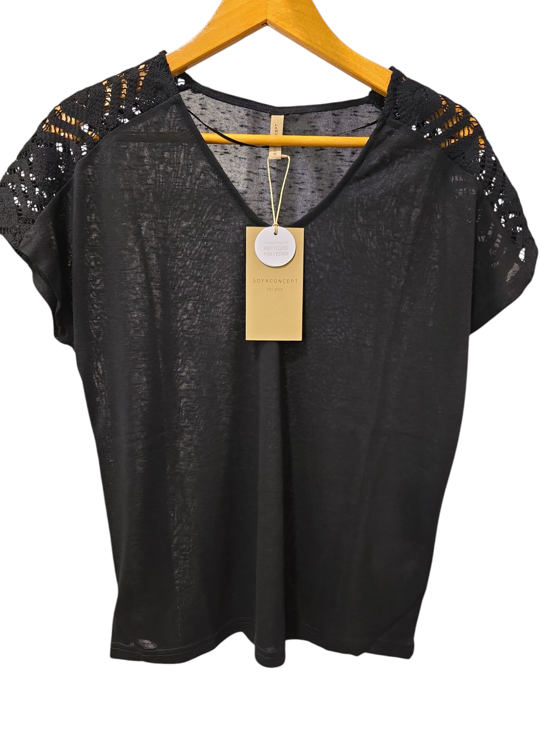 Soya Concept Shirt Crafted / 27026 9999 BLACK