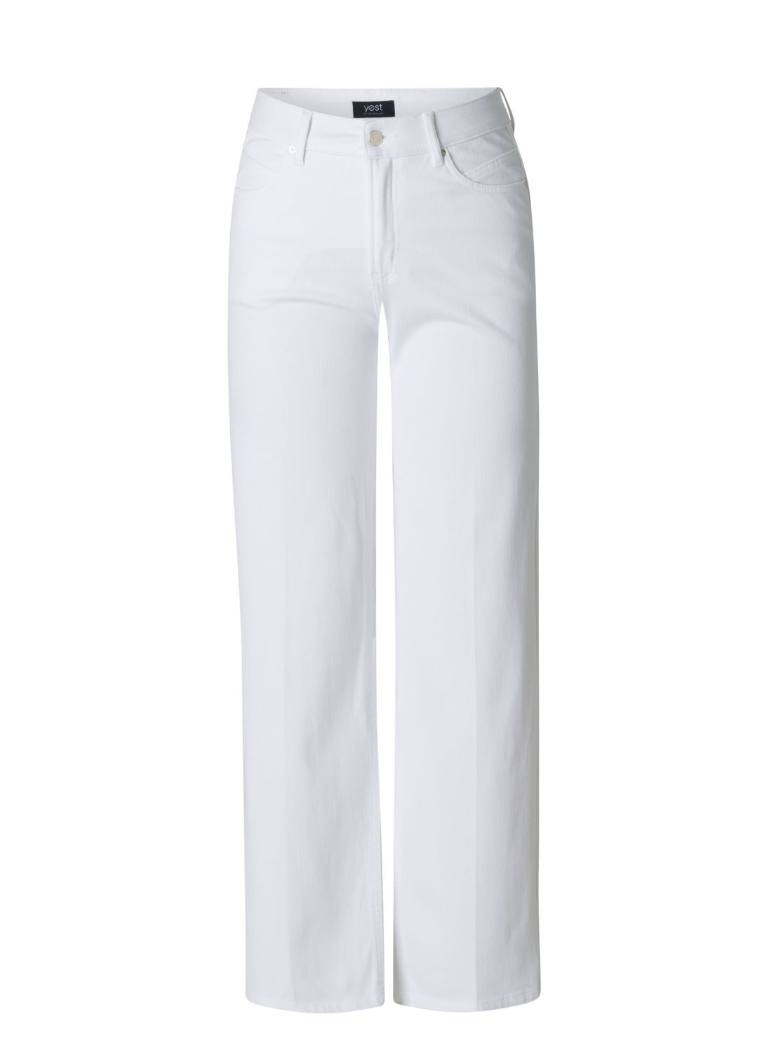 Yest Pants Wide Leg / 0005336 White