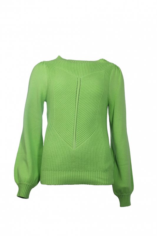 NED Pullover Knit / 24S1-U239-04 Green Flash