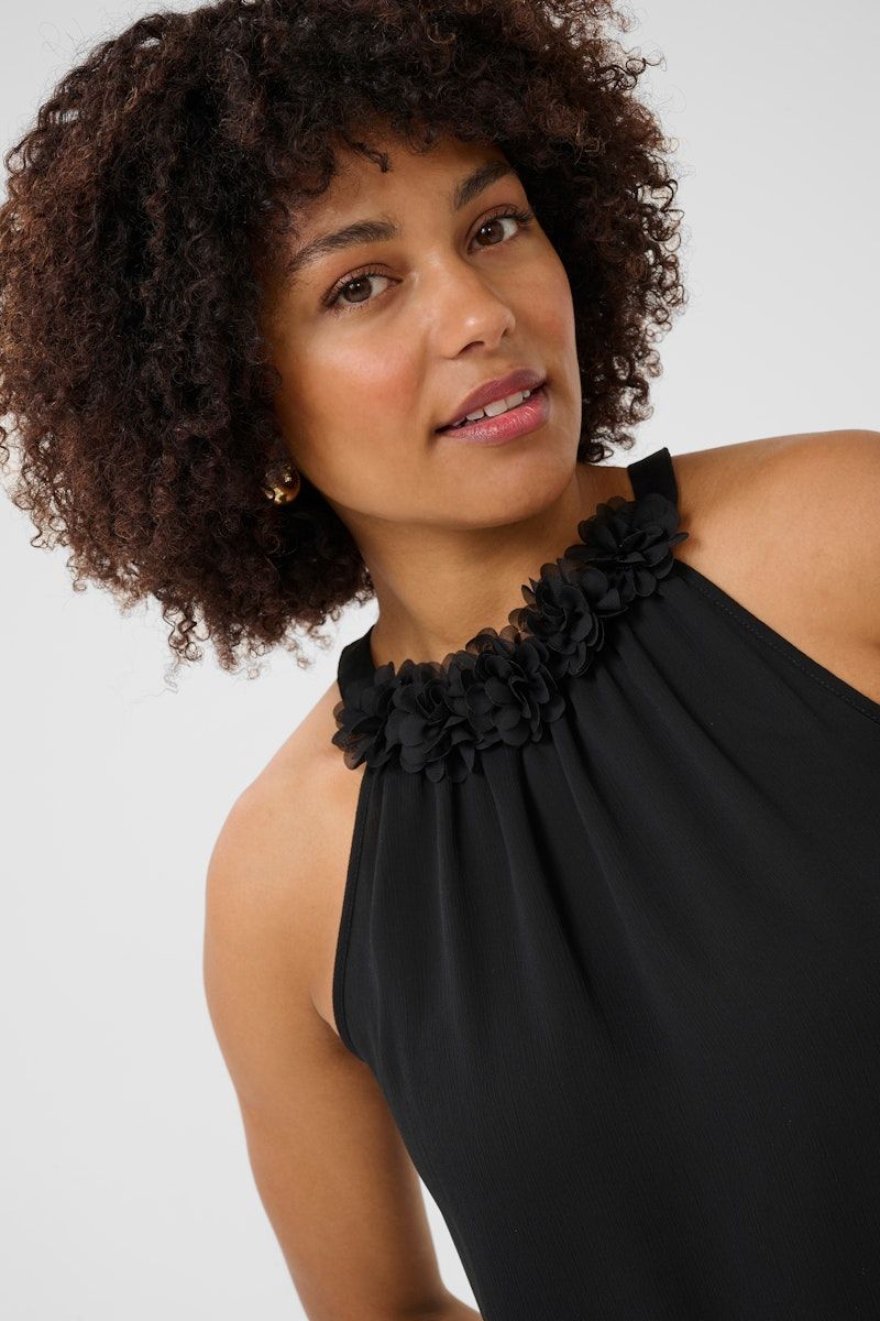 Cream Top/ 10613346 Pitch Black