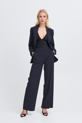 B.Young Pants Wide Leg / 20806640 Copenhagen Night
