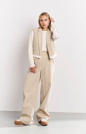 YAYA Pants Twill / 01-301178-503 TWILL BEIGE
