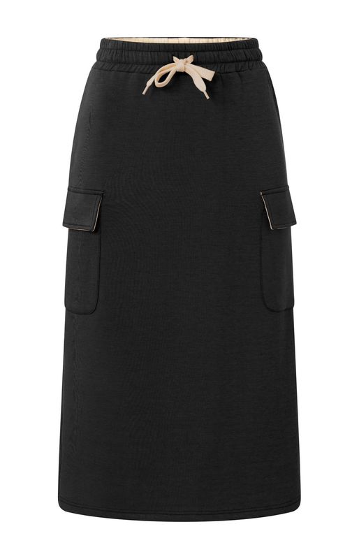 YAYA Skirt Midi Cargo / 01-409071-503 PHANTOM