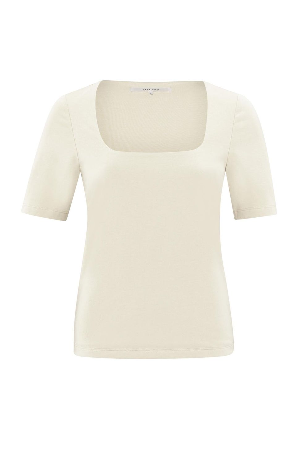 YAYA Top Basic 01-719065-503 OFF WHITE