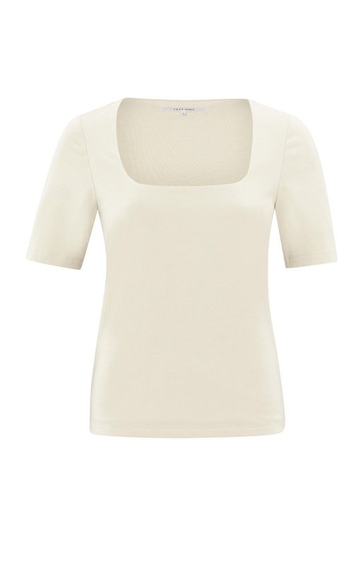 YAYA Top Basic 01-719065-503 OFF WHITE