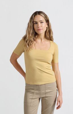 YAYA Top Basic/ 01-719065-503 MOONSTONE YELLOW
