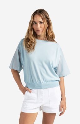 YAYA Sweater Semi Transparant / 01-000475-506 BABY BLUE