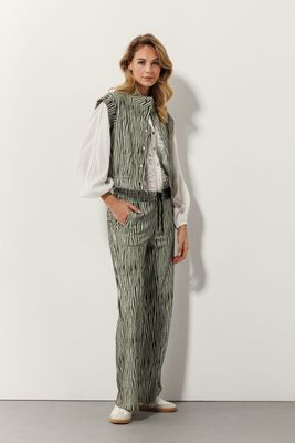 Tramontana Pants Zebra / K01-15-101 Print Greens