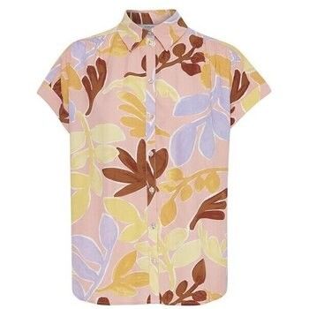 B.Young Top Blouse Viscose Multicolour / 20814591 Quartz Pink Mix