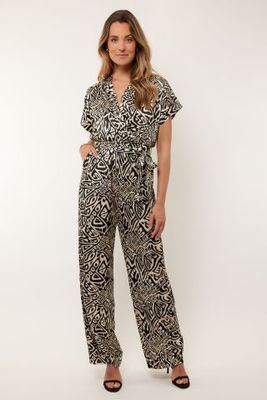 G-Maxx Jumpsuit Jasmine / 25ZZG18 Black/Sand