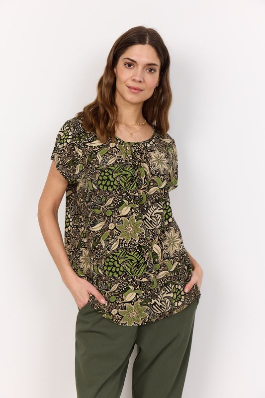 Soya Concept Top / 41185 7215 CALLISTE GREEN COMBI