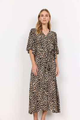 Soya Concept Dress Leopard / 41098 8008C SAND COMBI