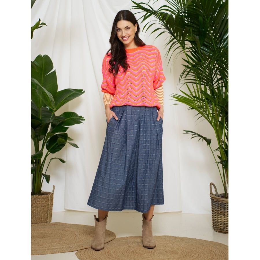 Marta du Chateau Skirt Cotton/ 6791 Denim