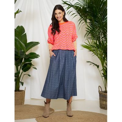 Marta du Chateau Skirt Cotton/ 6791 Denim