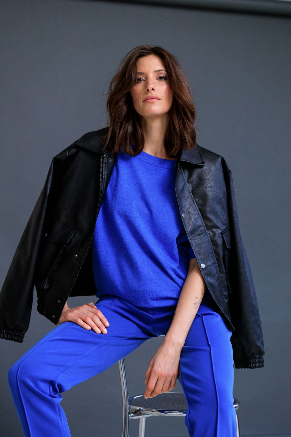 Ivy Beau Jumper Eliz Soft Viscose / 4200563 Brilliant Blue
