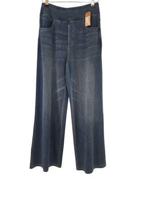 Manonka Jeans Elastic flex Wide Leg / Denim