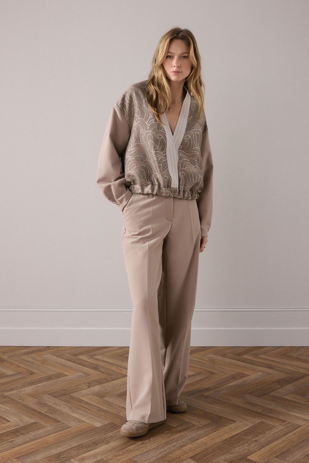 Summum Woman Jacket Bomber / 1s1256-11680 Funghi
