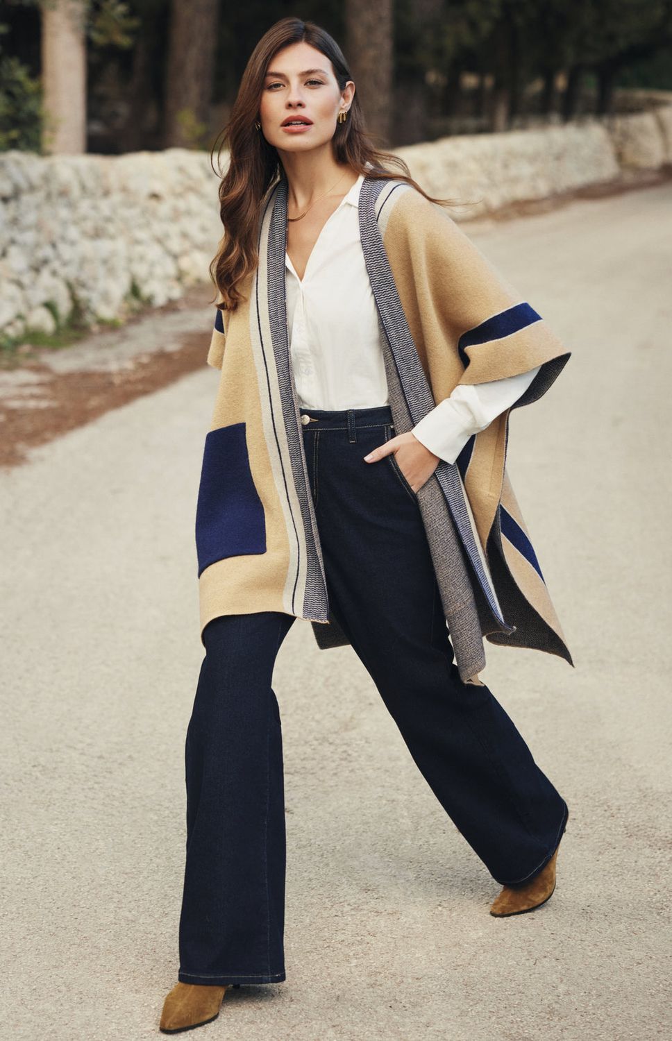 G-Maxx Cardigan Patti Knitted /  25NLG02 Light Camel/Eclipse