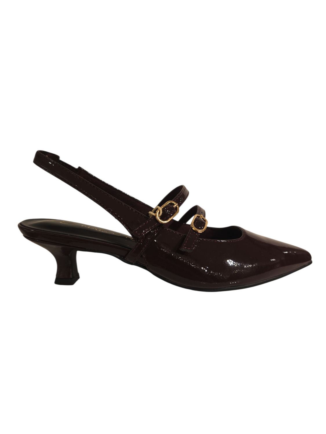 Marco Tozzi Slingback Pump Laque Vegan / 2-29508 Bordeaux