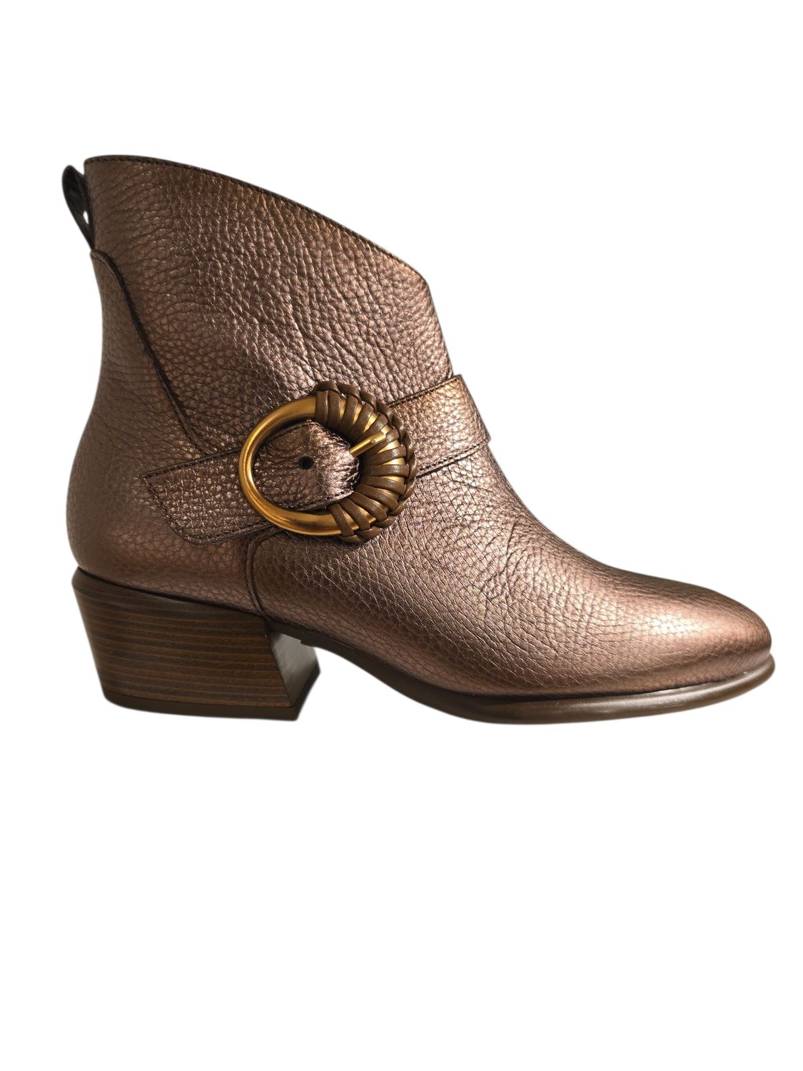 Hispanitas Bootie/ PHI254256 Metal Brown